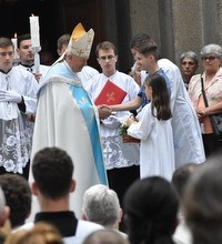 Biskup Gorski predslavio proslavu blagdana Marije Pomoćnice na zagrebačkoj Knežiji